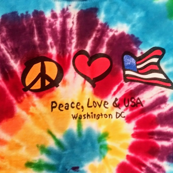 Girl/Boy tiedye top by Art Forms - Picture 4 of 5